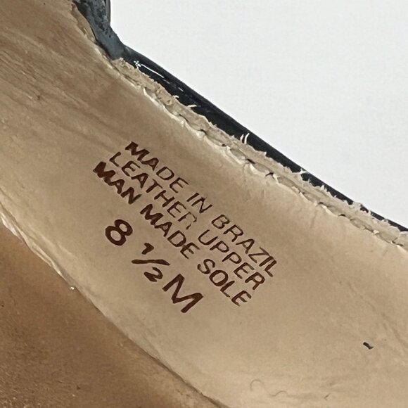 Lilly Pulitzer Kitten Heel Women 8.5 Sling Back Strap Brazil Work Party Core Go - Picture 10 of 12